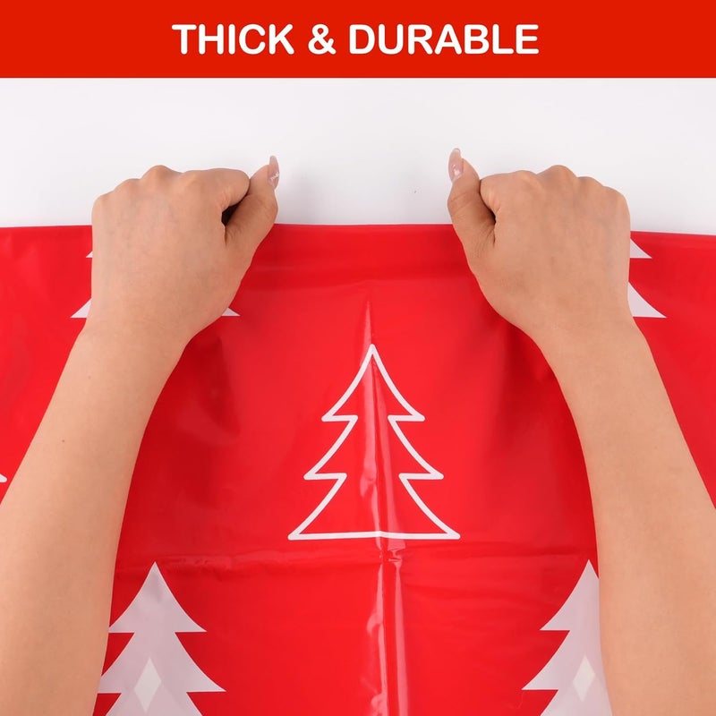 Sofier Large Christmas Gift Bags 36"x56" Holiday Gift Wrap 2pcs Jumbo Christmas Bag for Gifts Giant Sacks for Presents Big Xmas Plastic Gifts Bags (trees) - Image 5